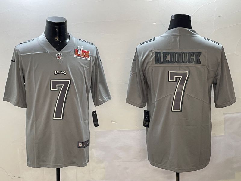 Men Philadelphia Eagles #7 Reddick Grey 2025 Nike Vapor Limited NFL Jersey style 2103->philadelphia eagles->NFL Jersey